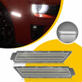 Clear White Reflector LED Side Marker Lights for Chevy Camaro (2010–2015)