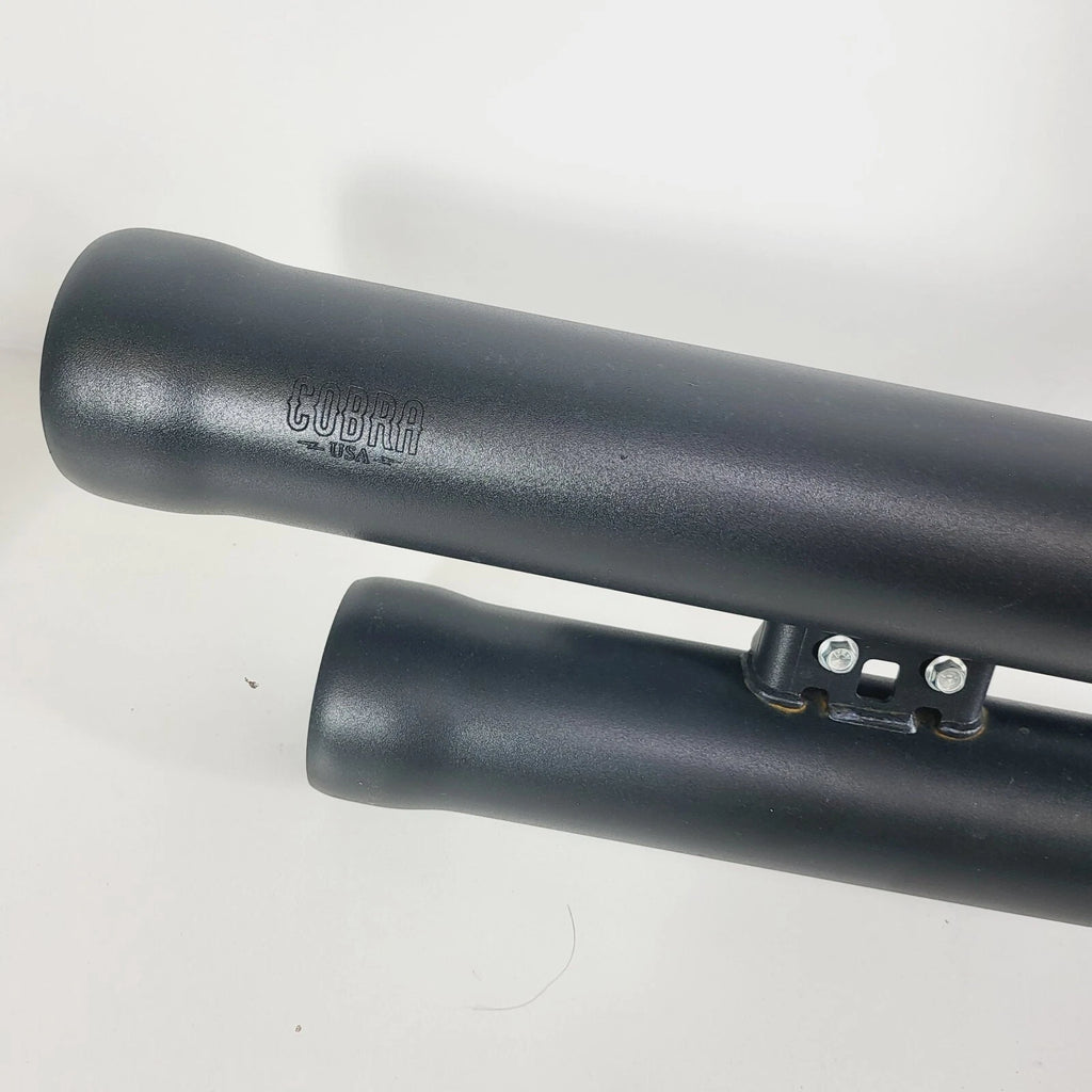 Cobra Slip-On Mufflers for Harley M8 Street Bob (2018–2020)