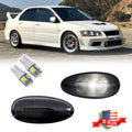 Smoke White LED Front Side Marker Light for Mitsubishi Outlander Lancer EVO (2003–2023)