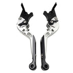 Silver Extendable Brake Clutch Levers for Honda CB1100, CB1300 (2013-2023)