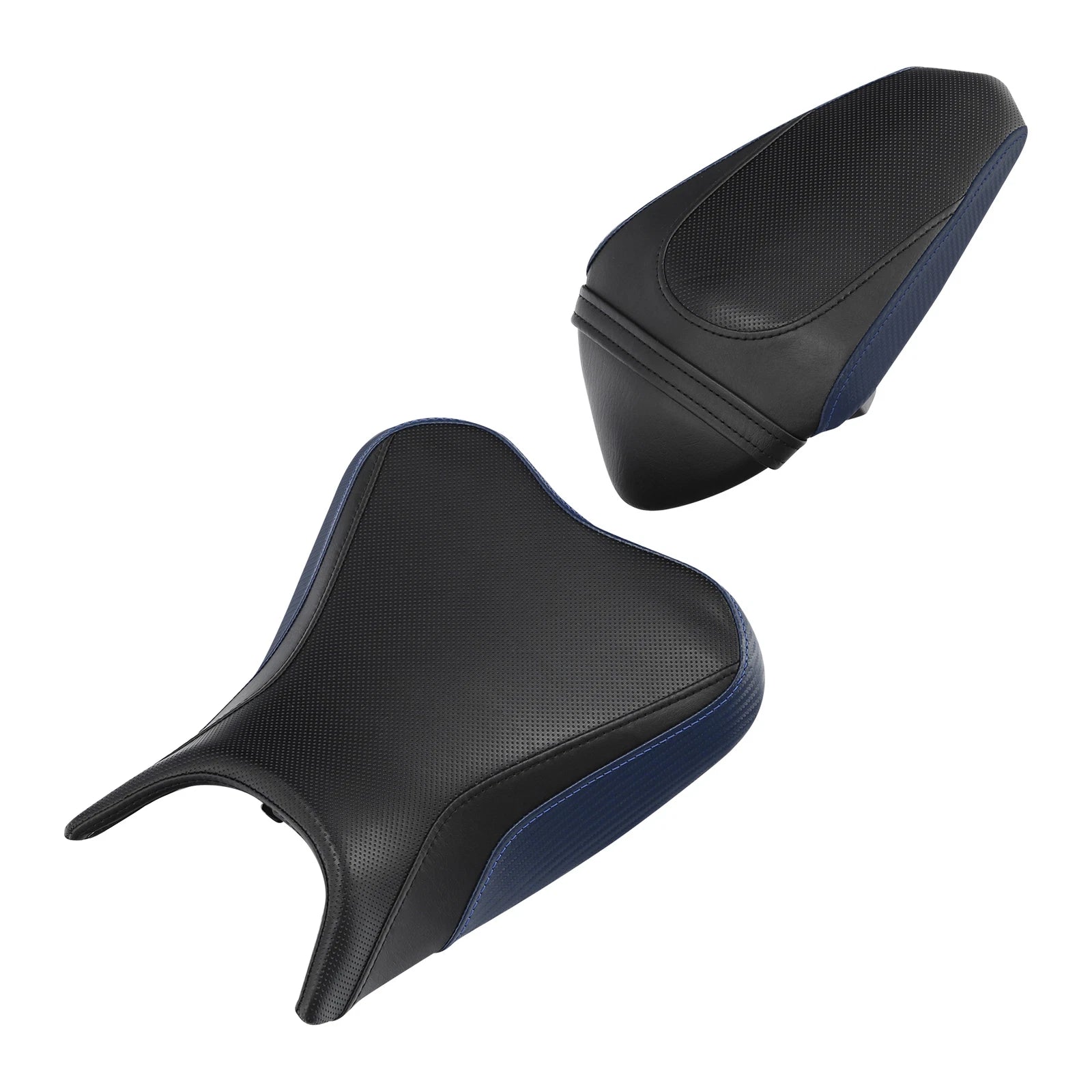 Black Driver & Passenger Seat for Kawasaki Ninja 400 (2018–2023)