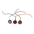 24V 3/4" Round LED Light for Car Truck SUV Trailer