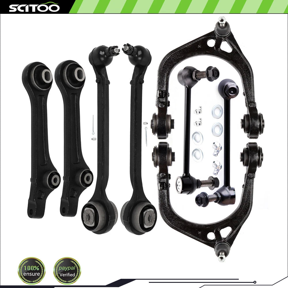 Front Upper Lower Control Arm Set with Ball Joints for Dodge Charger