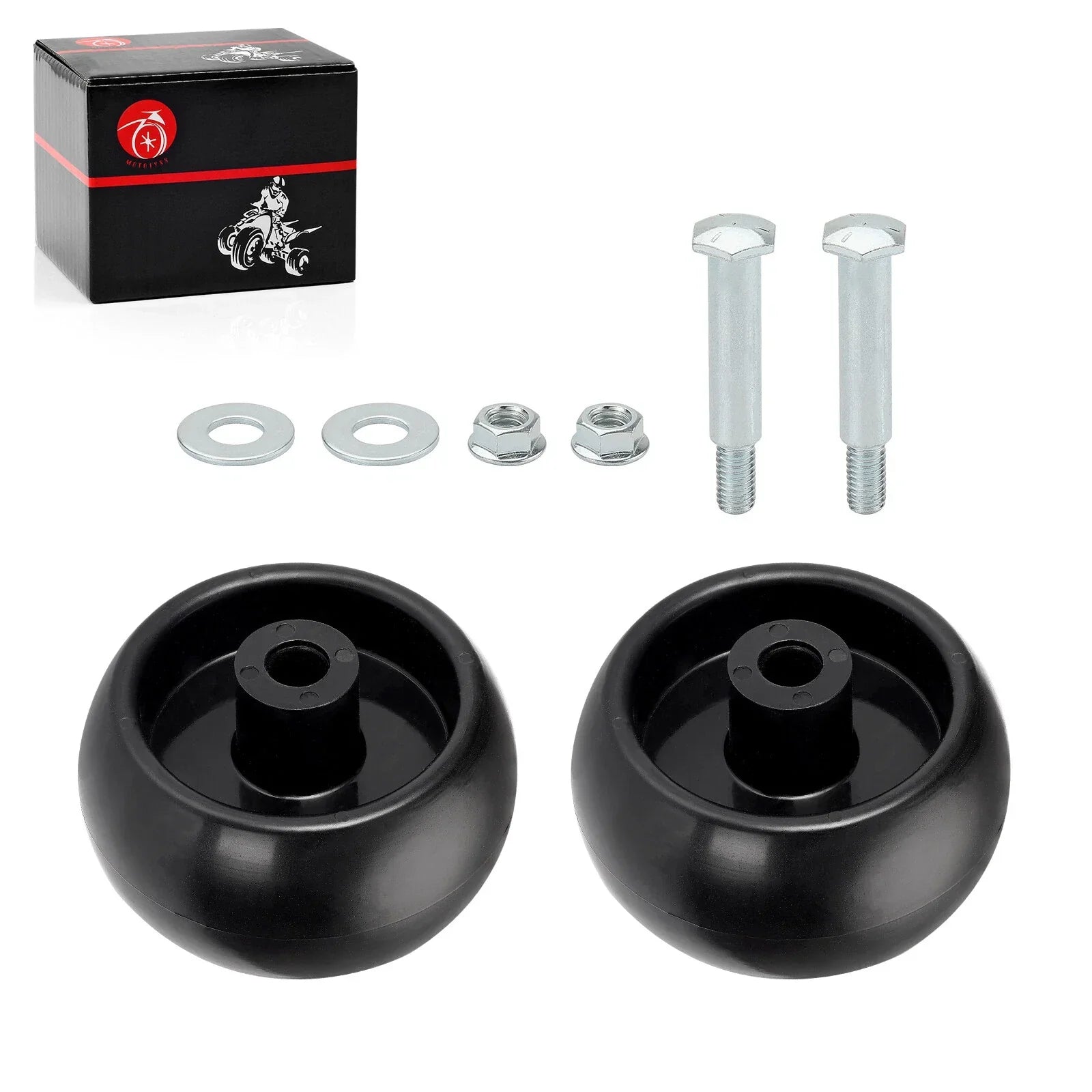 2 x Deck Wheels Kit for Ferris Simplicity Snapper Pro