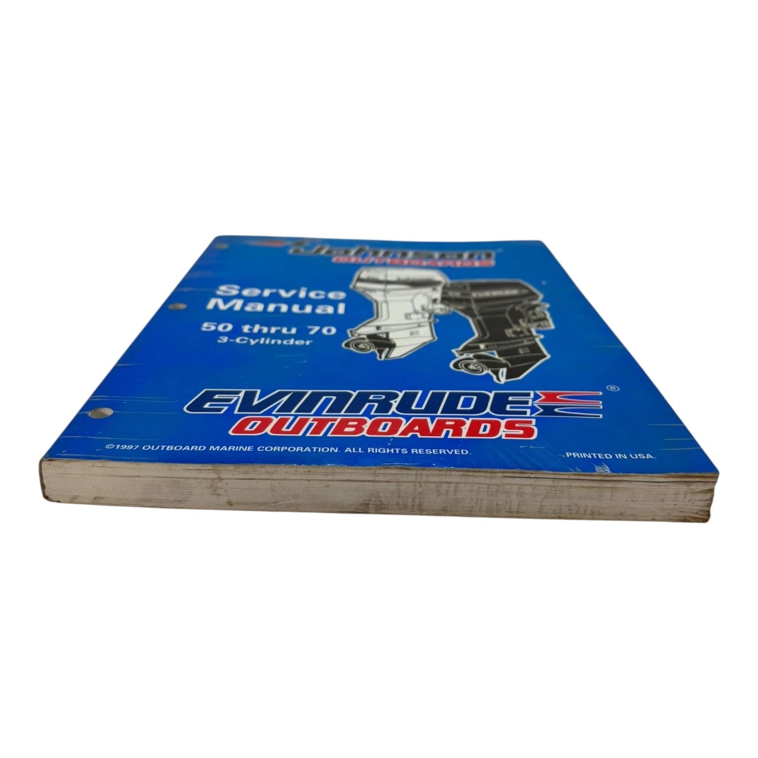Evinrude Johnson Outboards Service Manual 520208 for 50-70 3-Cylinder (1997)