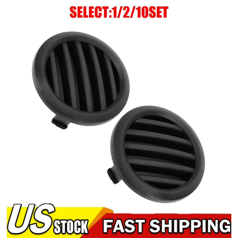 Set of 2 Fog Light Hole Covers for Subaru Forester (2009â2013)