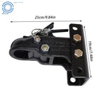Adjustable Trailer Coupler and Channel Bracket Kit for Trailers (2-5/16")