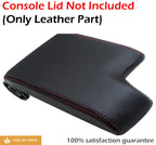 Center Console Armrest Cover for BMW E46 (1999–2004) Red Stitch