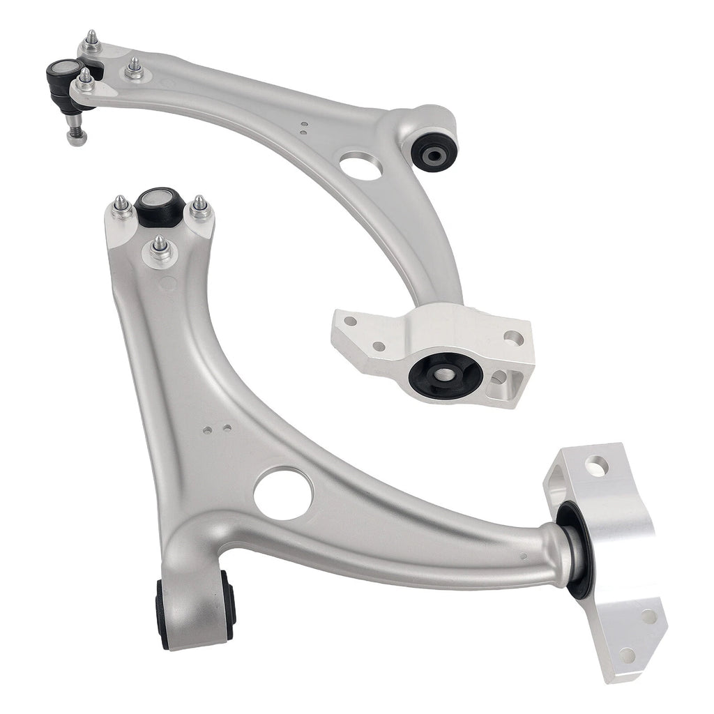 2X Front Lower Control Arm Kit with Ball Joint for Volkswagen Passat (2006–2010)