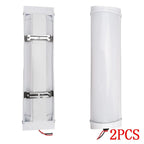 2X LED Ceiling Dome Light for RV Trailer Caravan Boat (12V-24V) 6000K