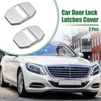 2 x Car Door Latch Lock Covers for Mercedes-Benz AMG GLC (2016-2023)