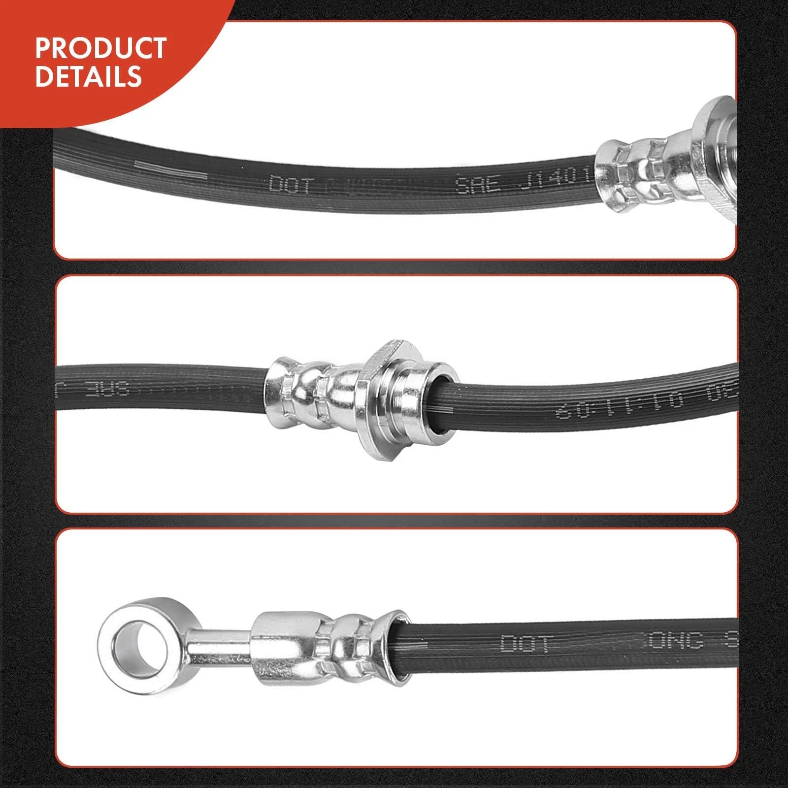 Rear Right Brake Hydraulic Hose for Nissan Maxima (2002–2003)