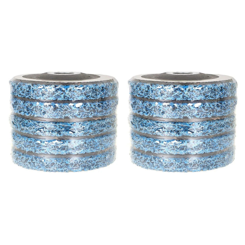 10 Pack Quick Change Easy Strip & Clean Discs for Paint Rust 4.5"