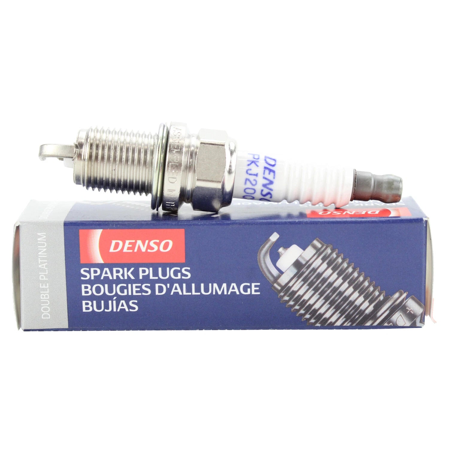 Double Platinum Spark Plug for Acura BMW Dodge Ford Honda Jeep Mazda