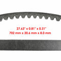 Transmission Belt for John Deere D105 E100 X105 X106 (GT37419 AUC13704)