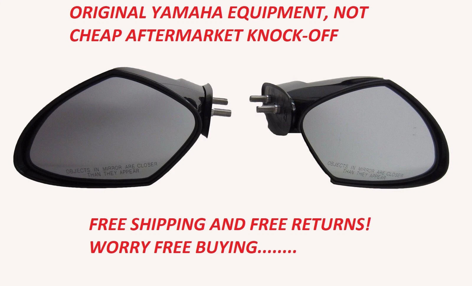 Pair of Mirrors for Yamaha VX110 (2005–2009) OEM Factory