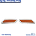 2X Front Side Reflectors Marker Light Lamp Pair for Audi Q5 (2018–2020)