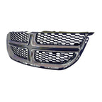 Replacement Black Chrome ABS Plastic Front Grille For 2011-2020 Dodge Caravan