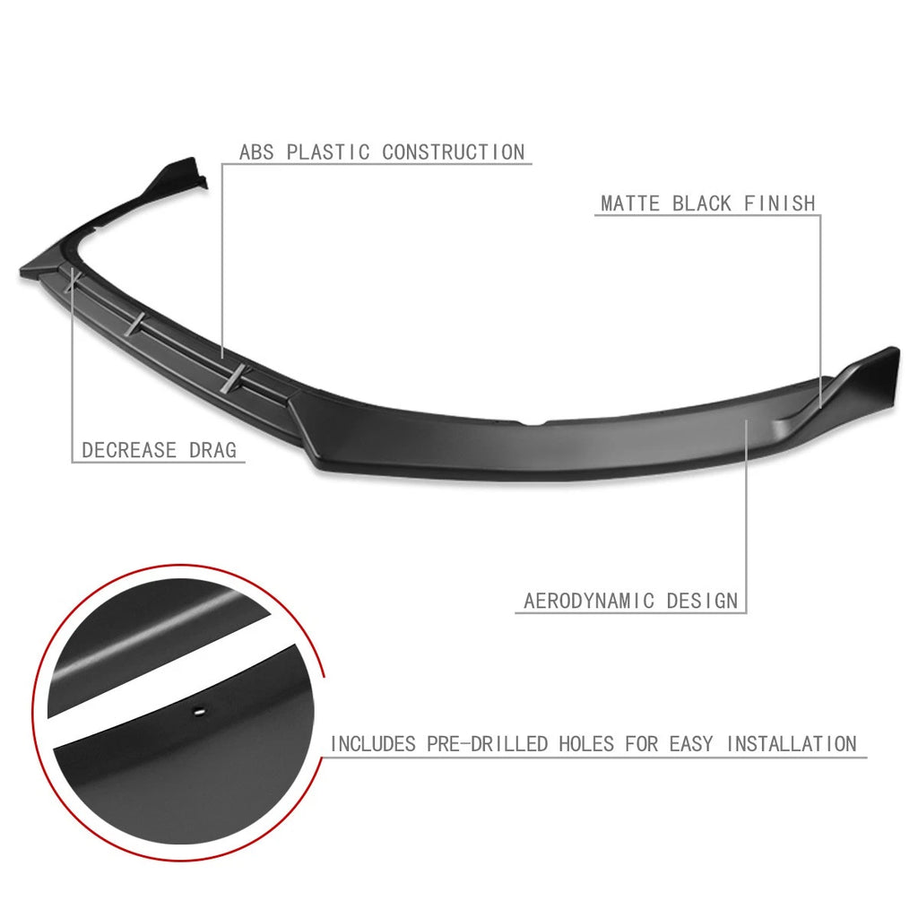 Front Bumper Lip Splitter Under Panel Diffuser for Optima (2014–2015)