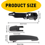 LH Exterior Door Handle for Ford Focus (2008â2011)