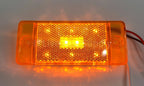Amber LED Front Side Marker Lights Lamps for Ford Bronco (1970–1977)