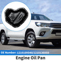 1 Pc Engine Oil Pan No.121010V040 for Toyota RAV4 (2009–2017) Steel Black