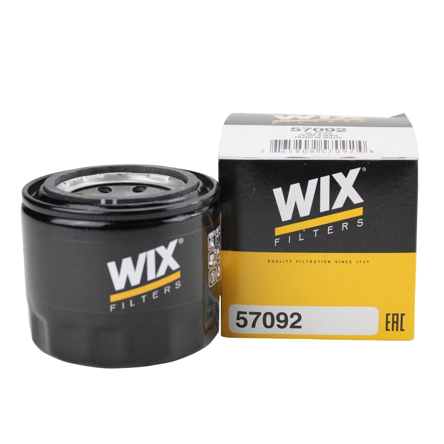 WIX Engine Oil Filter 57092 for Chrysler Sebring Dodge Stratus Mitsubishi Lancer (2001–2006)