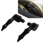 Black Saddlebag Skull Fingers Latch Handles for Harley Touring Bagger (2014- )