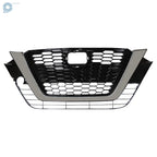 Chrome Black Front Upper Grille for Nissan Altima (2019-2021)