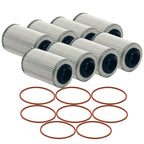 Set of 8 Wix XP Engine Oil Filters for Cadillac Chevy GMC Pontiac Saab V6