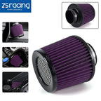 3" 76mm Purple High Flow Inlet Cold Air Intake Filter for