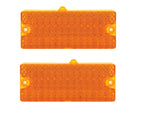 Amber LED Parking Turn Signal Lights Pair for 1969–1970 Chevy Pickup
