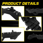 Front Bumper Cover Support Brackets for Chevy Silverado 1500 (2019–2023) Pair