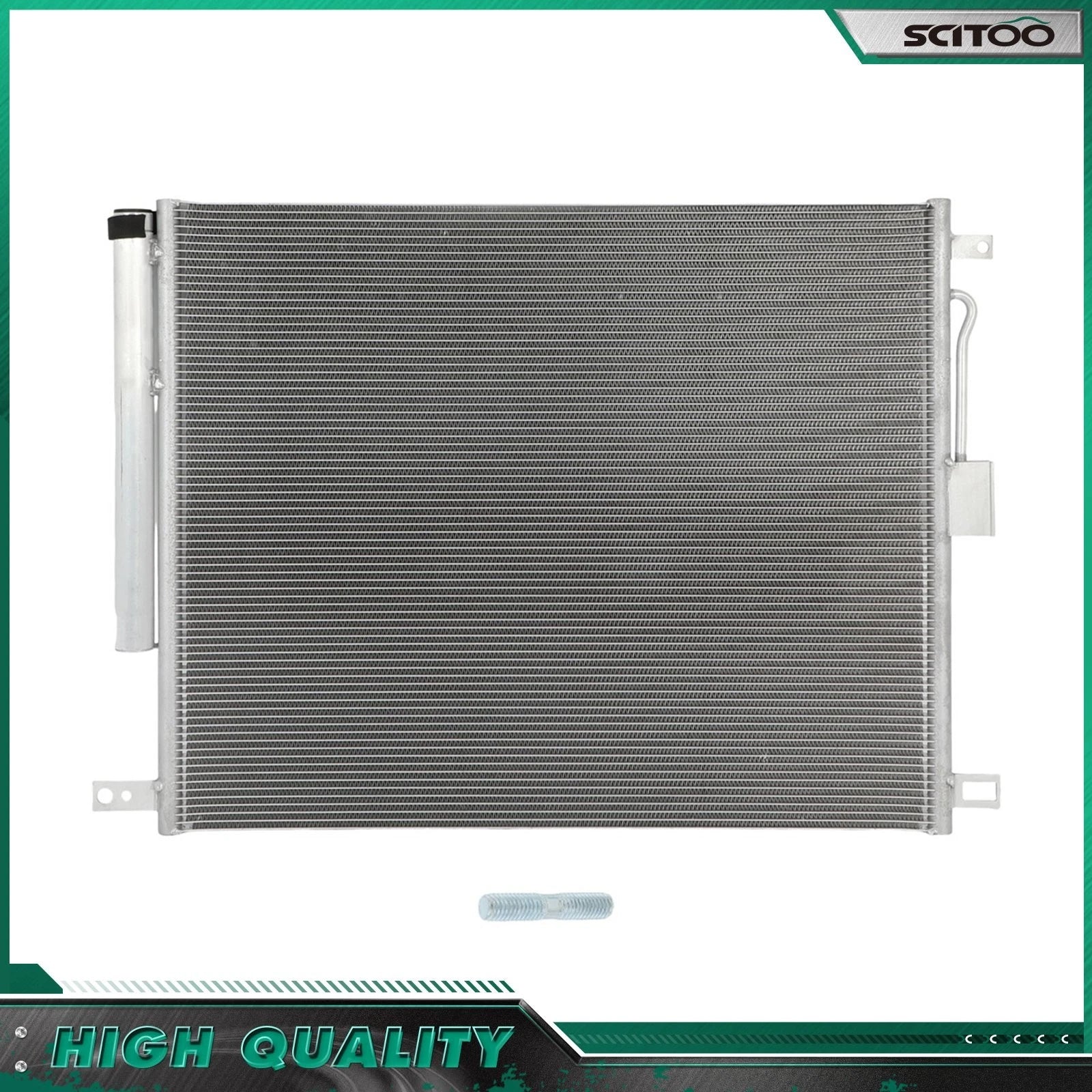 Aluminum Condenser for Dodge Durango (2021–2025) 68480076AB