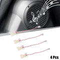 Set of 4 Car Speaker Connector Wire Harness Adapter for Toyota Subaru