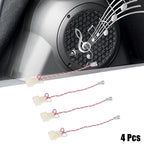 Set of 4 Car Speaker Connector Wire Harness Adapter for Toyota Subaru