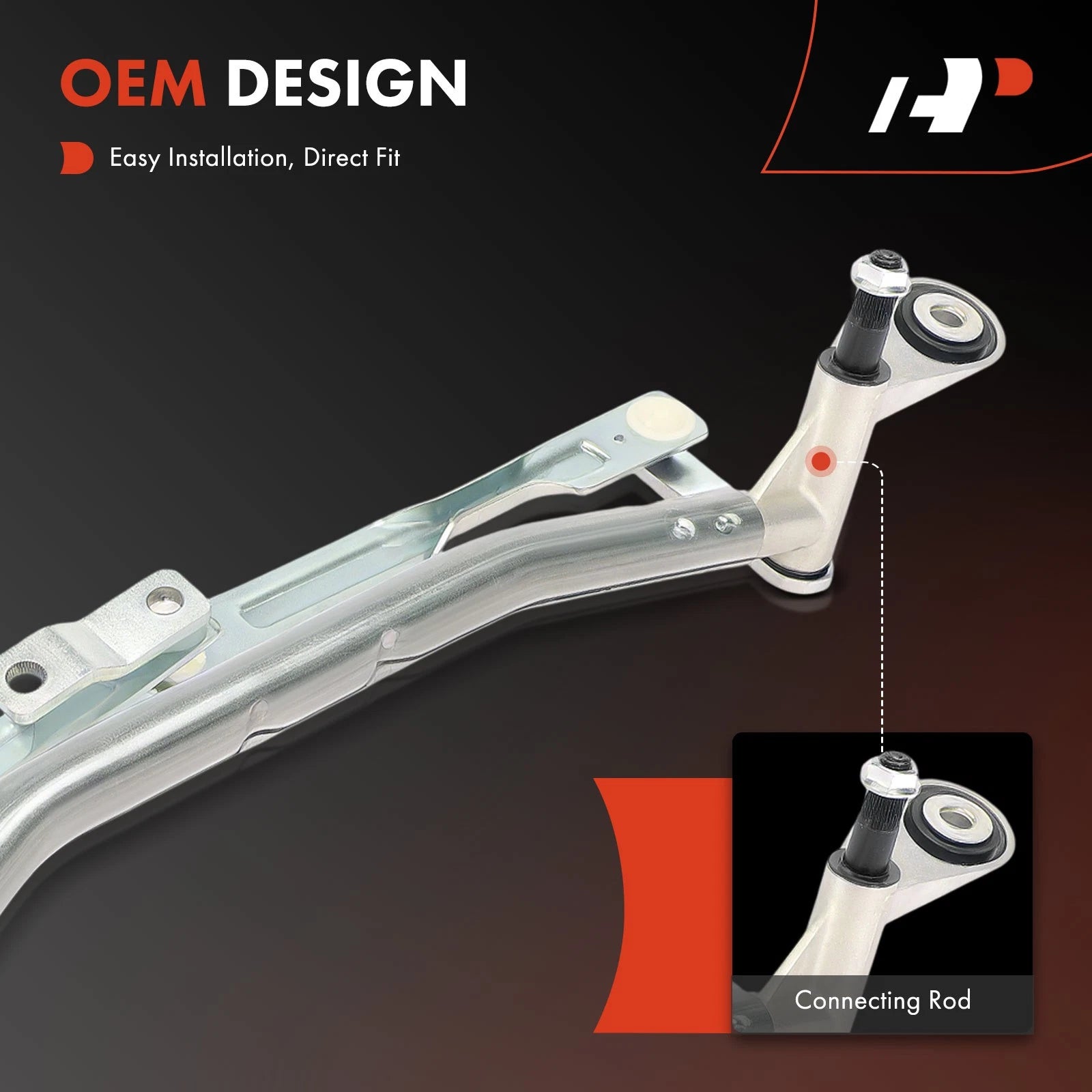 Front Wiper Linkage for Chevy Cobalt, Pontiac G5 (2005–2010)