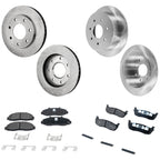 Brake Disc and Pad Kit for Ford F-150 (2000–2004) Front and Rear