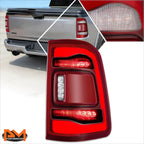 Chrome/Red Tail Light Assembly for Ram 1500 (2019–2024)