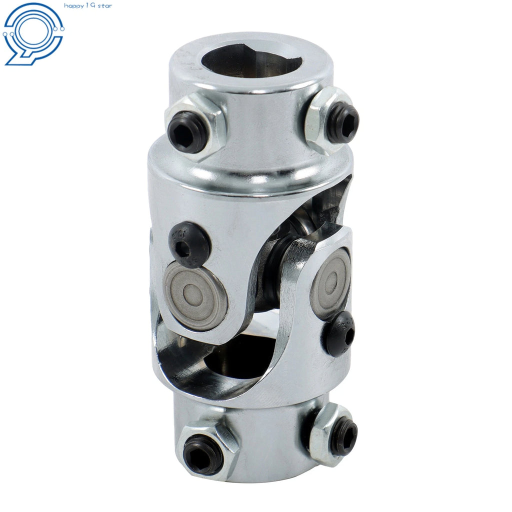 Universal Chrome Steel U-Joint Shaft for Steering (3/4" DD)