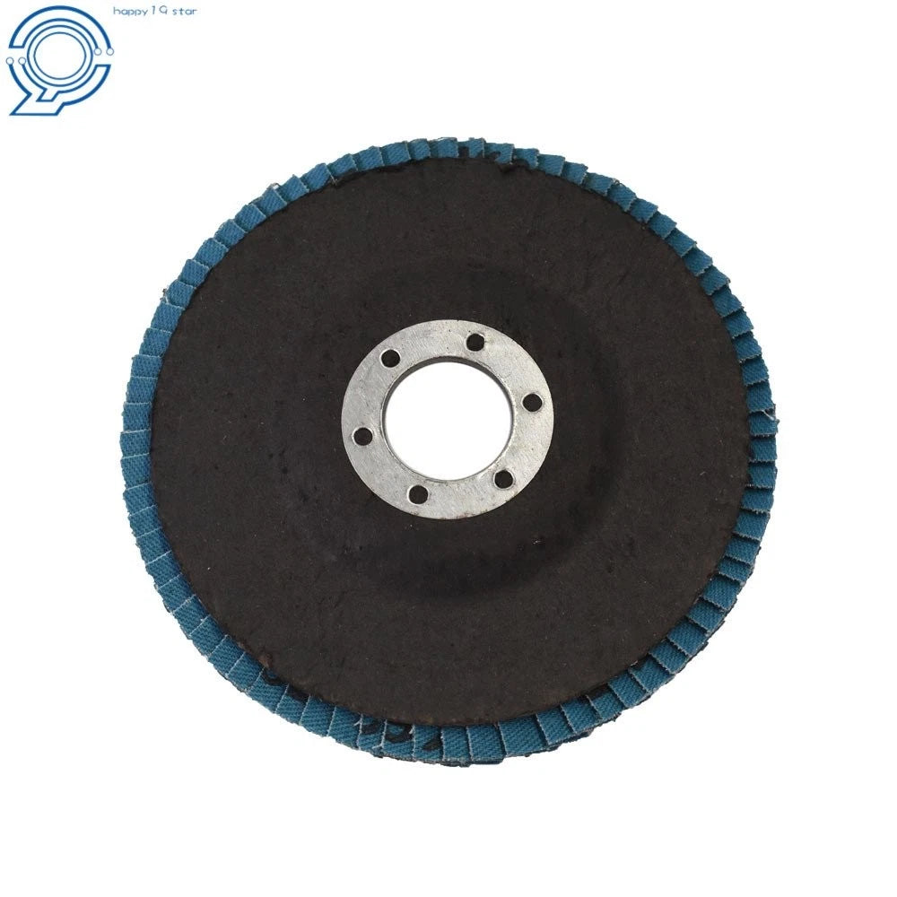 Set of 10 Zirconia Flap Discs 4.5In x 7/8In 40 Grit for Grinding