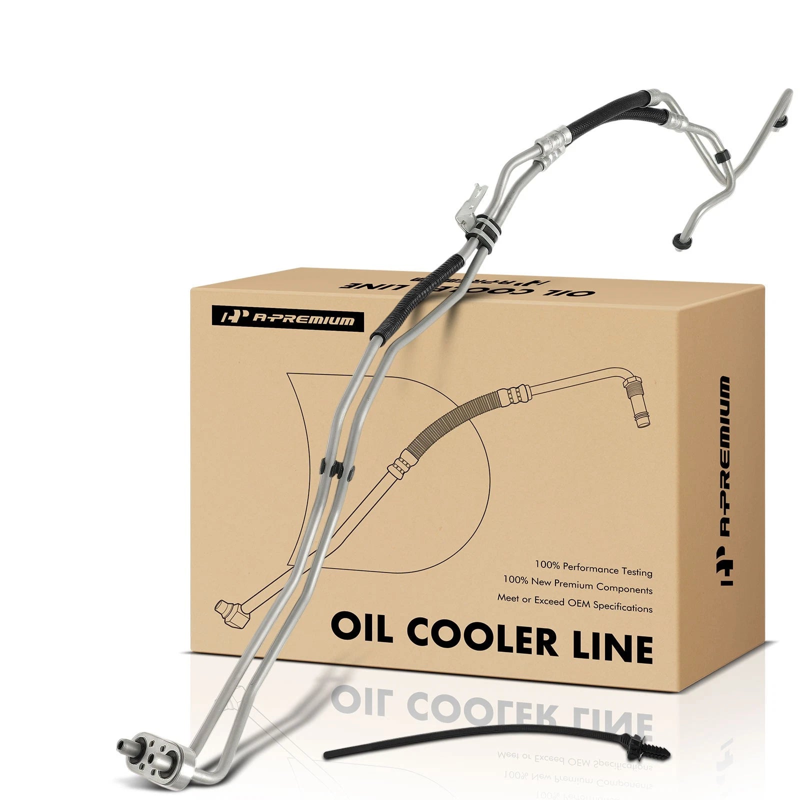 Inlet & Outlet Trans Oil Cooler Line for Chevy Colorado GMC Canyon (2016–2022)