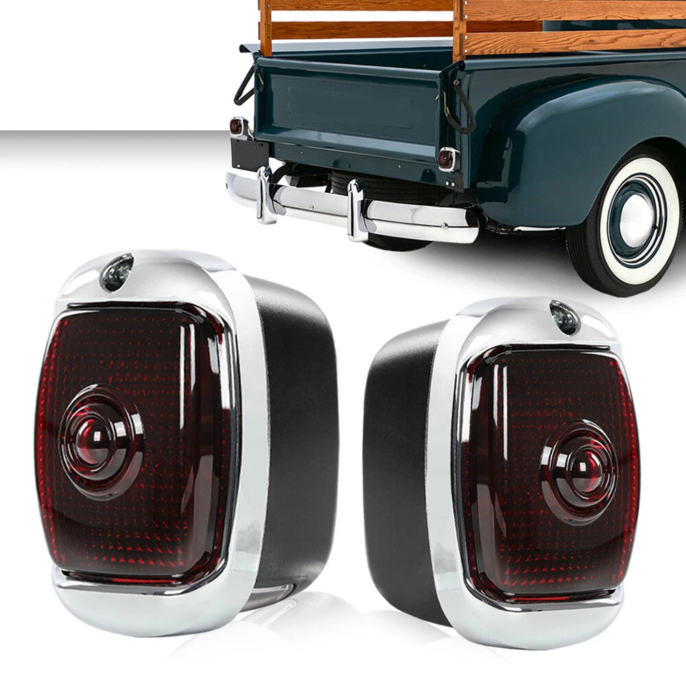 Rear Tail Lamp Lights for Chevy First Series Pickup (1940–1953)