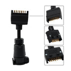Female to Flat Male Adapter for Automotive Applications