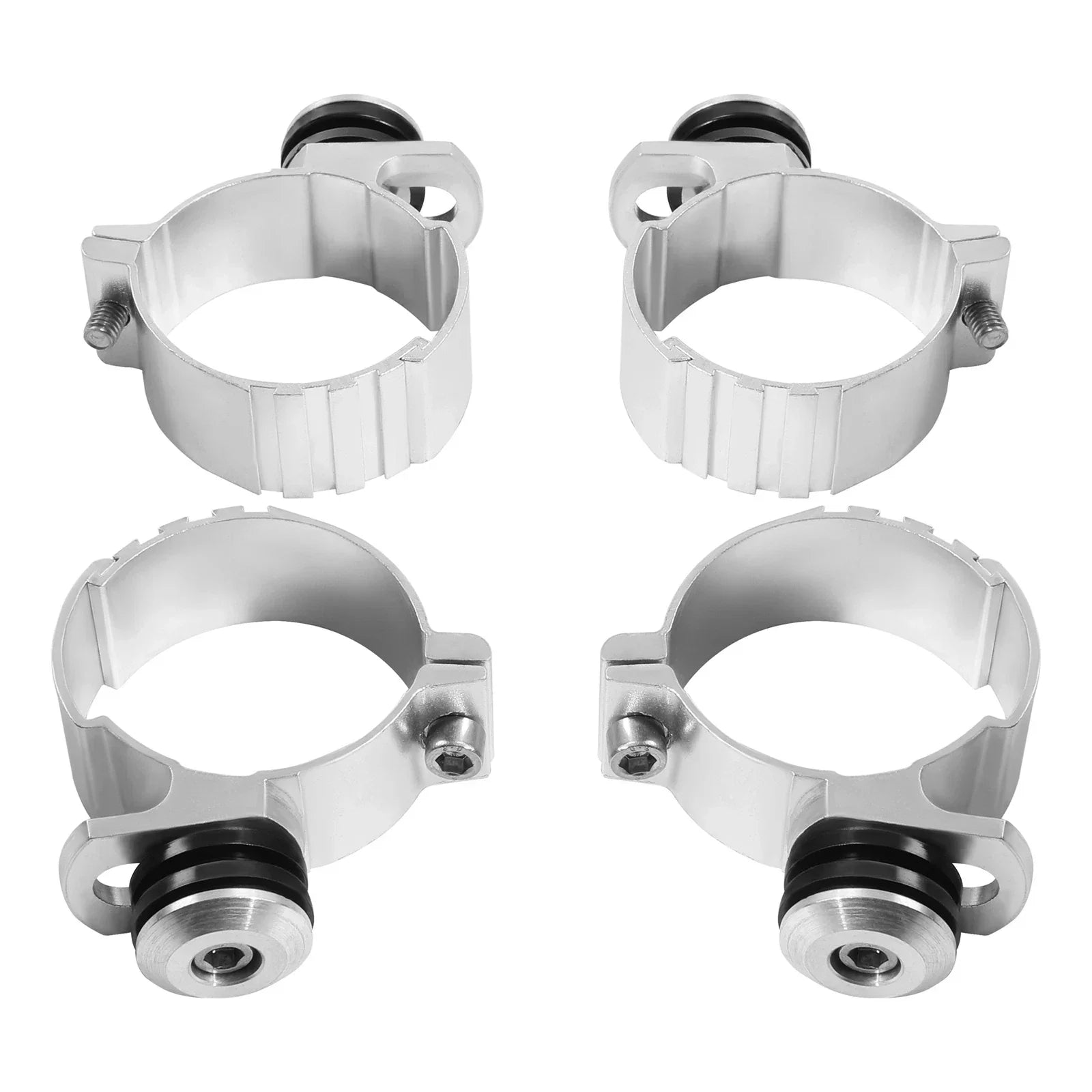 49mm Windshield Clamps for Harley Softail Street Bob Low Rider (2018-2024)