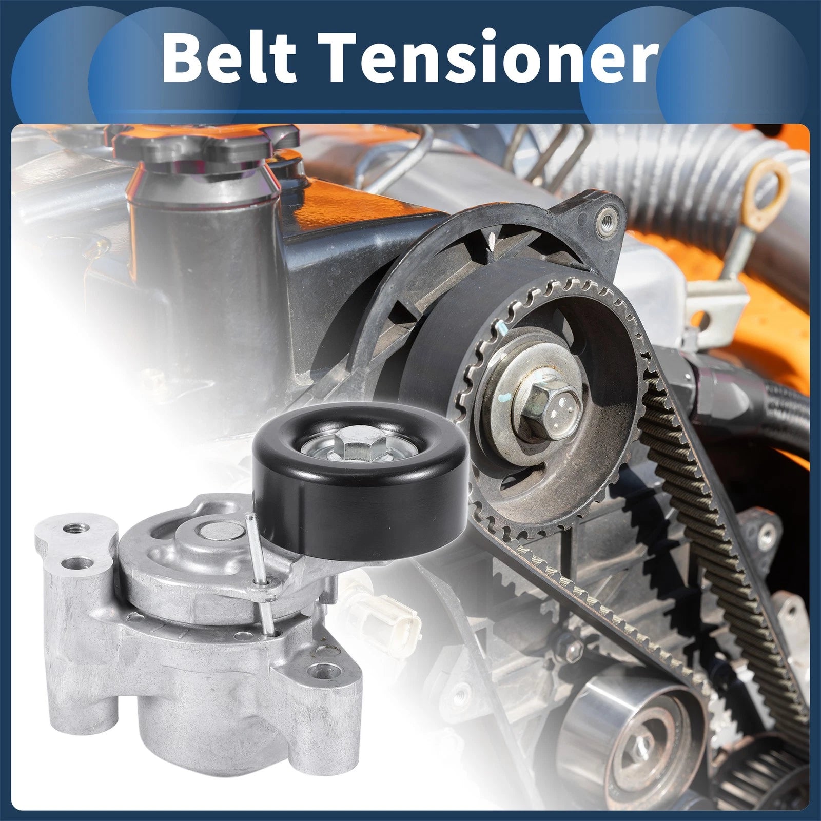 Belt Tensioner for Mitsubishi L200 (2014–2022) No. 0490KL2T/1345A119 Metal