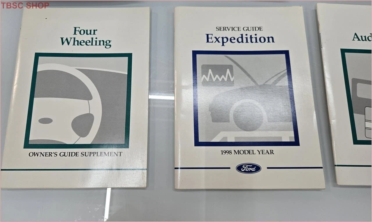 Owners Manual Collection with Case for Ford Expedition (1998)