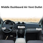 Brown Dashboard Air Vent Outlet Panel for Benz W164 ML350 GL350 ML63 AMG (2006-2012)