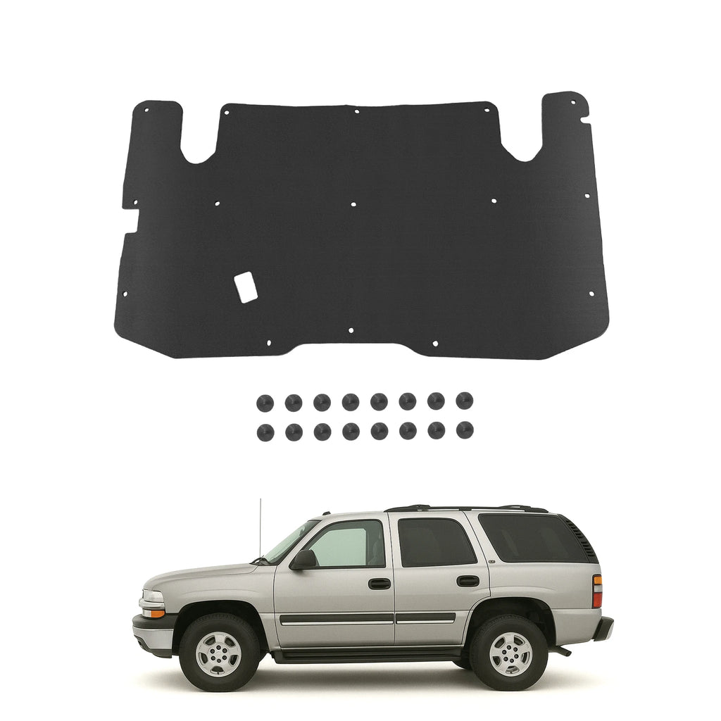 Hood Insulation Pad with Clips for Ford Ranger/Bronco II (1982–1992)