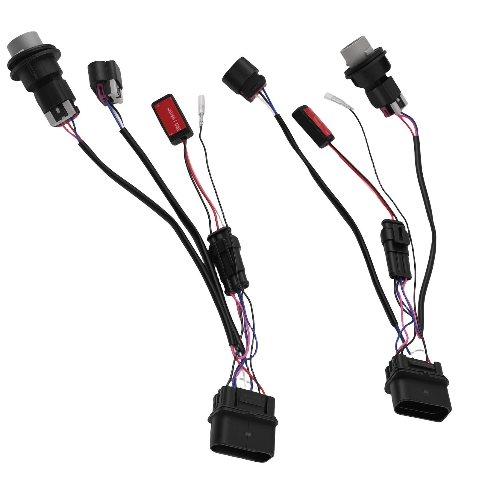 2X Headlight Wiring Harness Adapter for Dodge Ram 1500 2500 3500 (2013–2018)